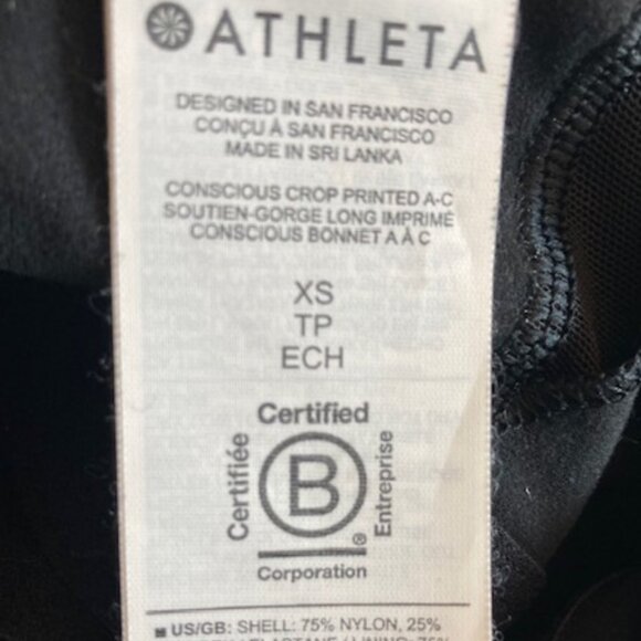 Bundle of Two Work Out Bras XS - Athleta and Nike - Picture 5 of 10